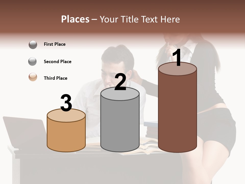 Thinking Young Studying PowerPoint Template