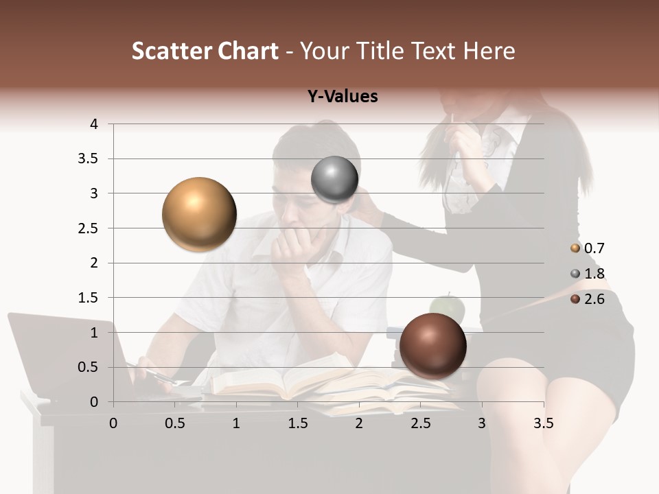 Thinking Young Studying PowerPoint Template