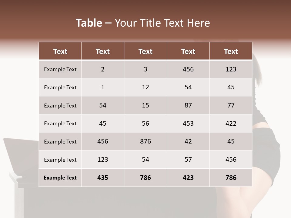 Thinking Young Studying PowerPoint Template
