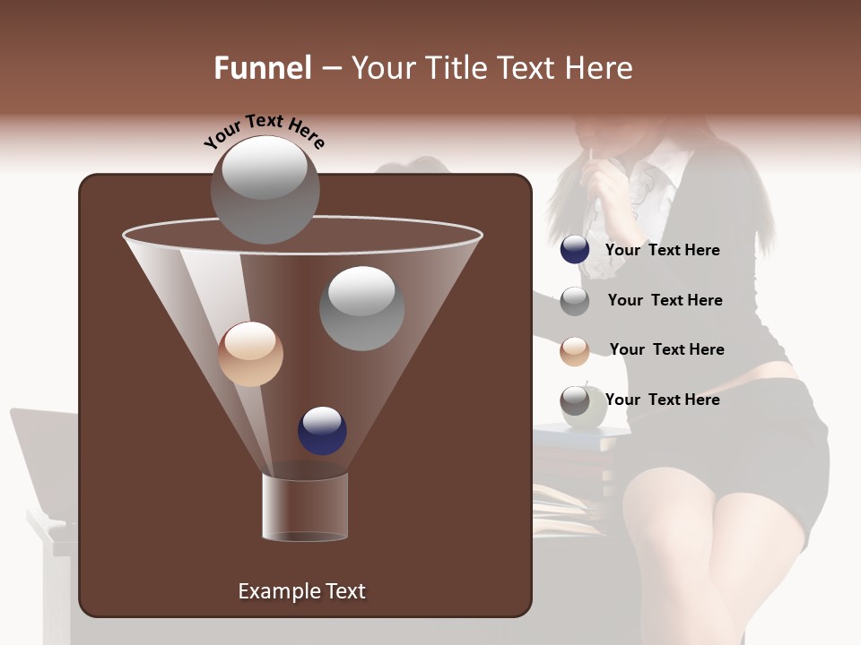 Thinking Young Studying PowerPoint Template