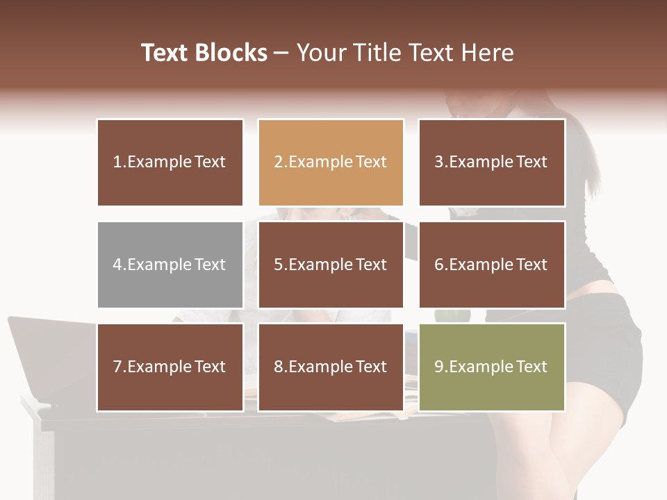 Thinking Young Studying PowerPoint Template