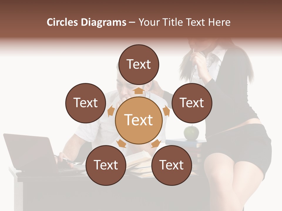 Thinking Young Studying PowerPoint Template