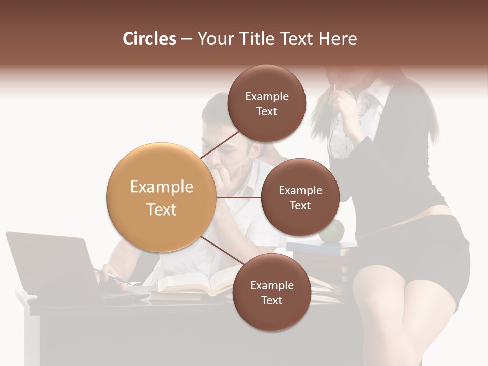 Thinking Young Studying PowerPoint Template