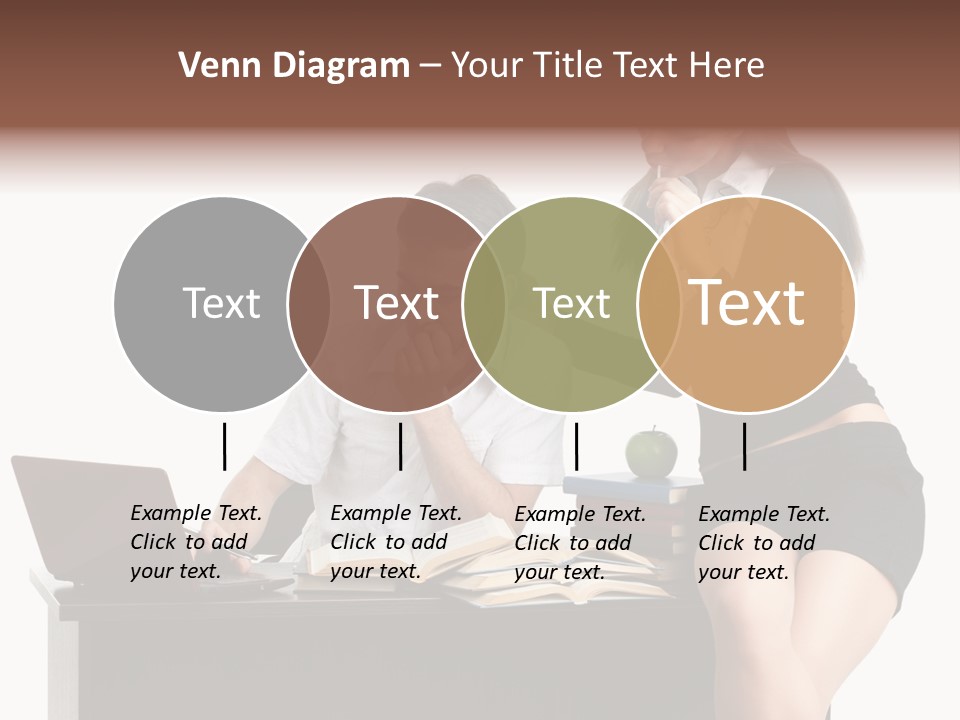 Thinking Young Studying PowerPoint Template