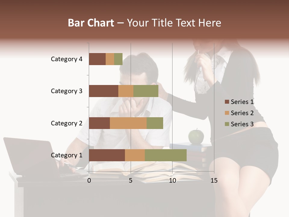 Thinking Young Studying PowerPoint Template