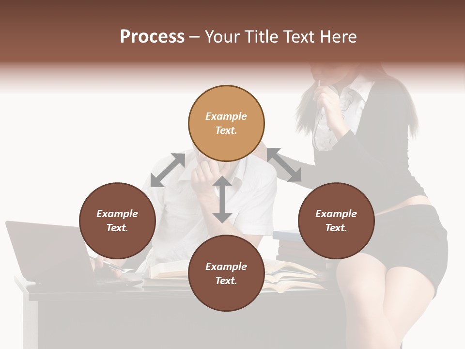 Thinking Young Studying PowerPoint Template