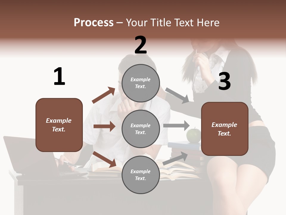 Thinking Young Studying PowerPoint Template