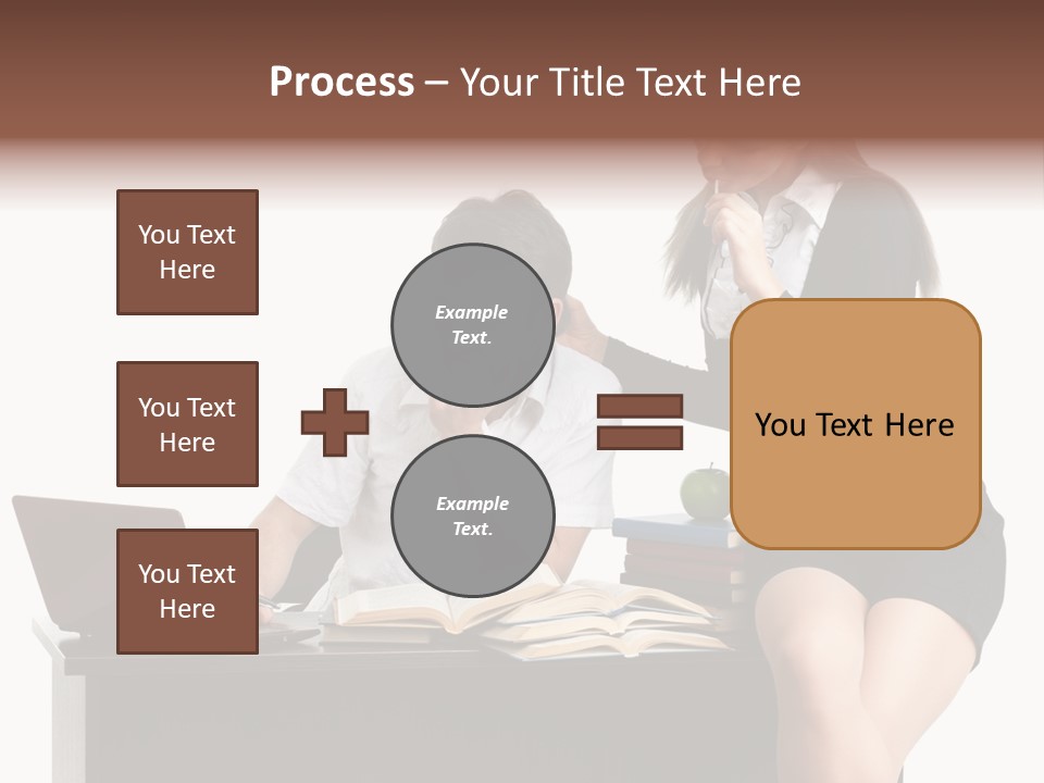 Thinking Young Studying PowerPoint Template