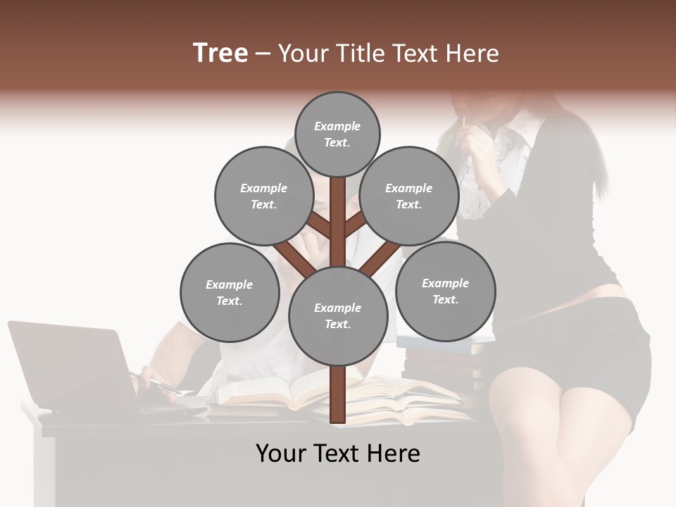 Thinking Young Studying PowerPoint Template