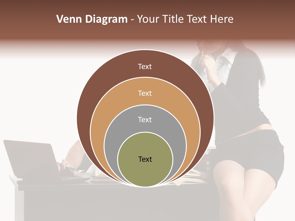 Thinking Young Studying PowerPoint Template