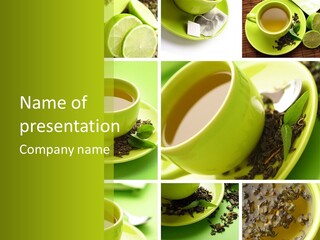 Green Tea PowerPoint Template