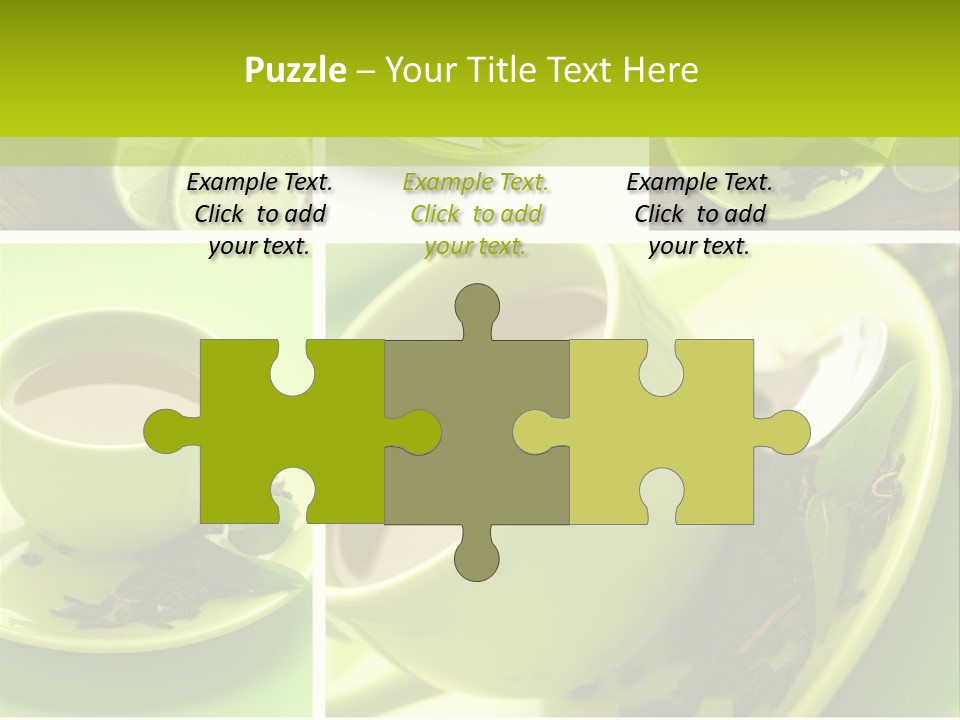 Green Tea PowerPoint Template