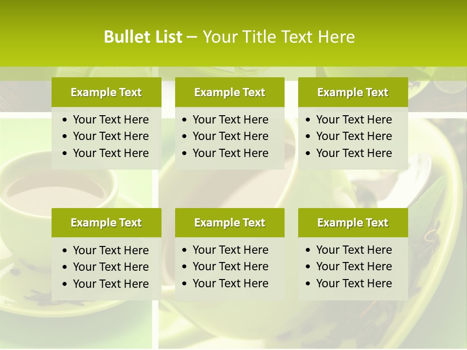 Green Tea PowerPoint Template