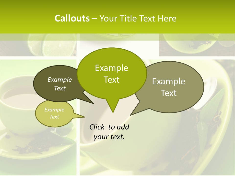 Green Tea PowerPoint Template