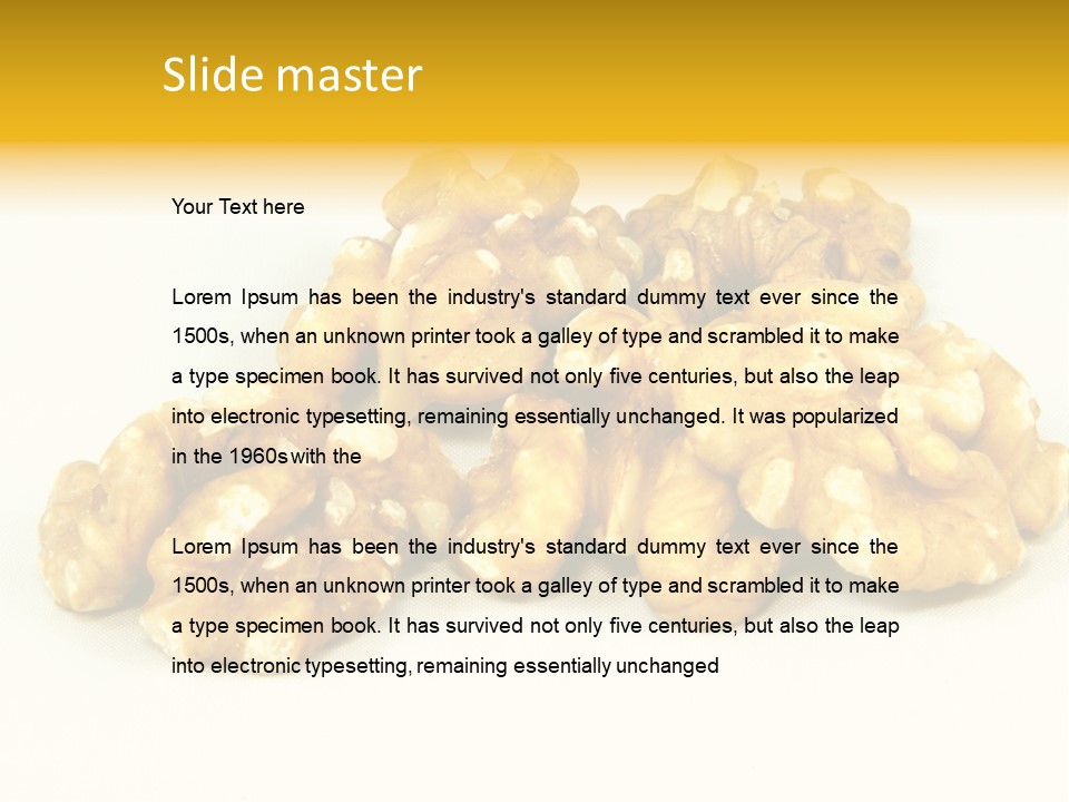 Section Natural View PowerPoint Template
