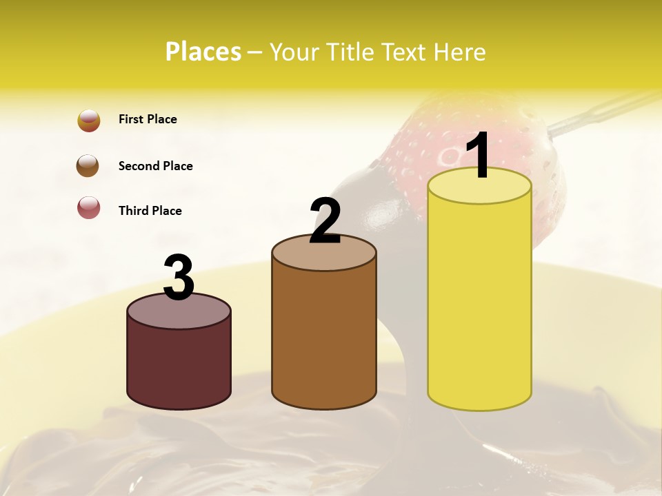 Coated Stick Snack PowerPoint Template