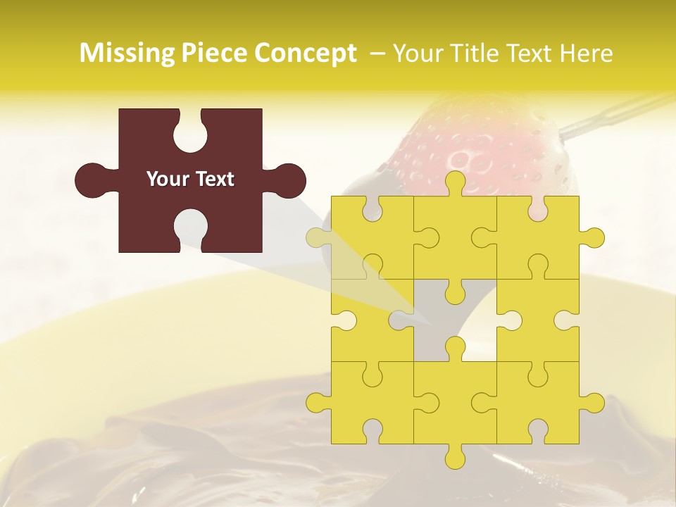 Coated Stick Snack PowerPoint Template