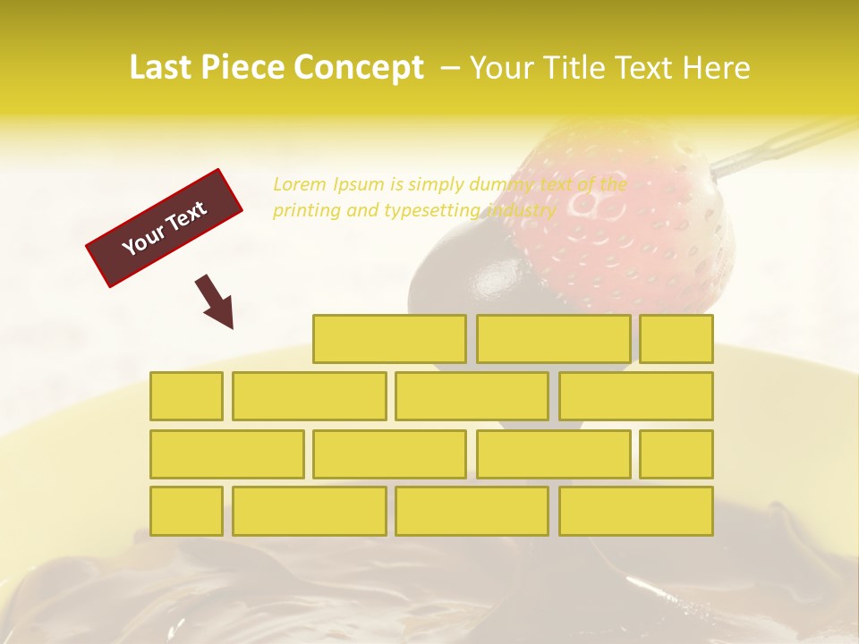 Coated Stick Snack PowerPoint Template