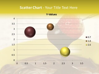 Coated Stick Snack PowerPoint Template