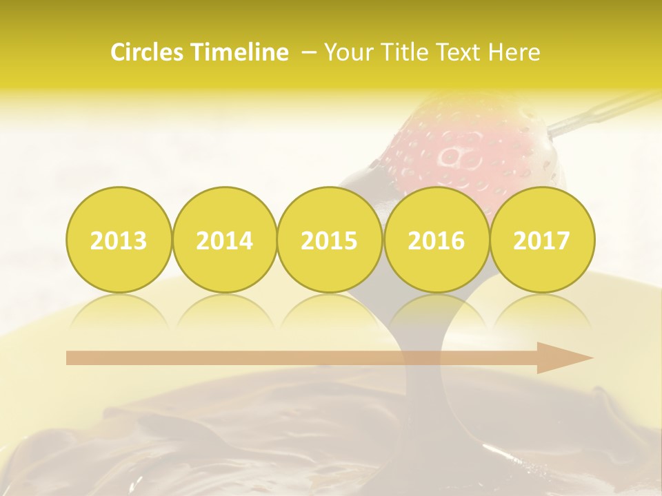 Coated Stick Snack PowerPoint Template