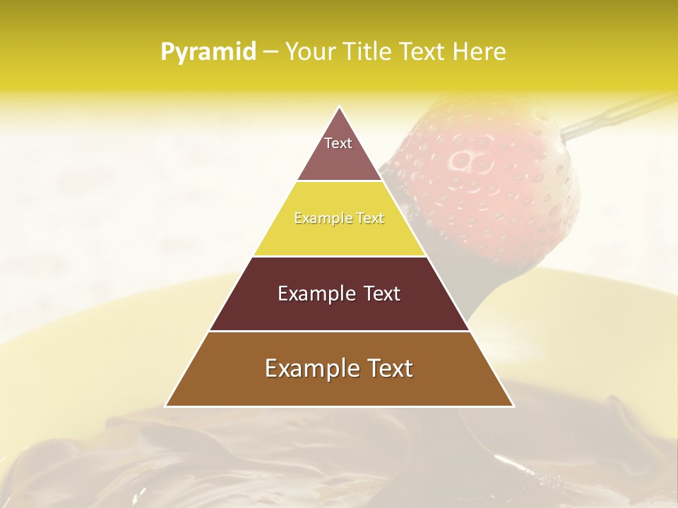 Coated Stick Snack PowerPoint Template