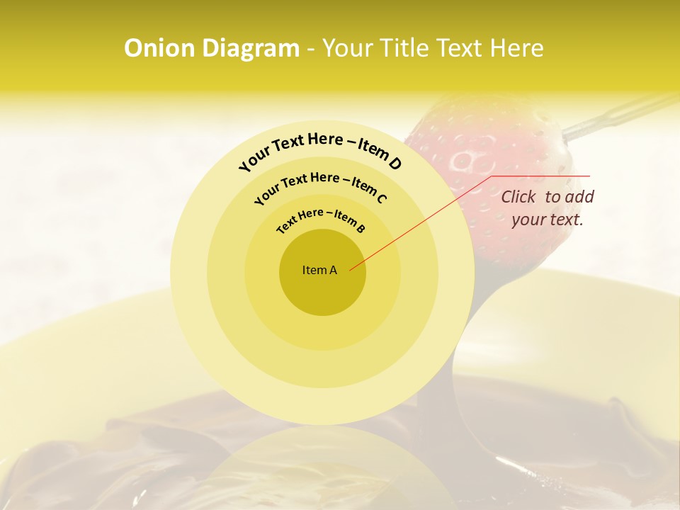 Coated Stick Snack PowerPoint Template