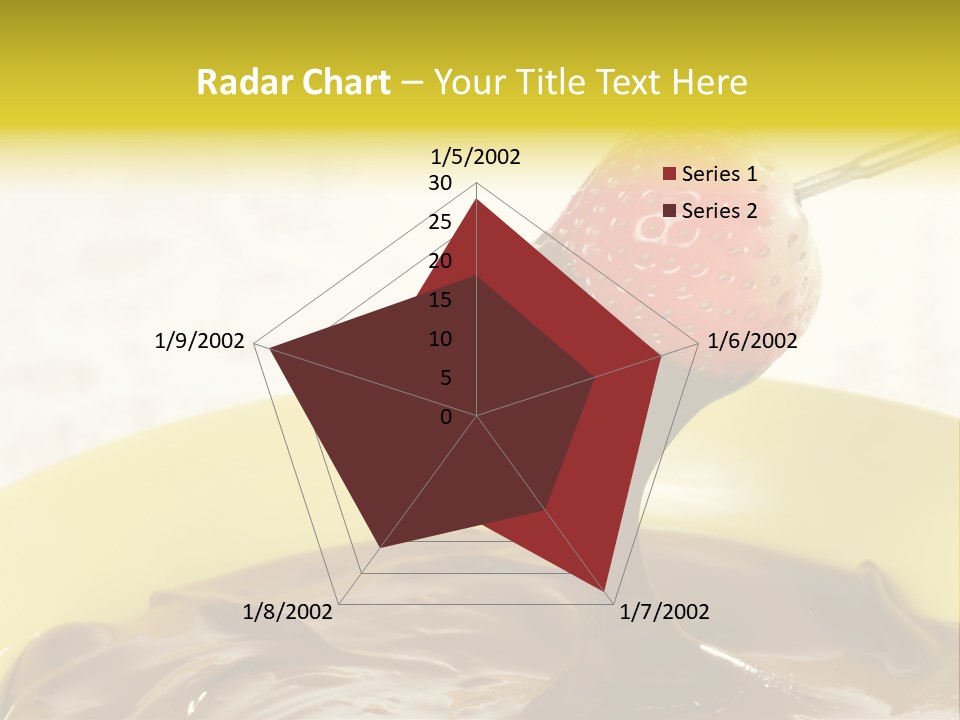 Coated Stick Snack PowerPoint Template