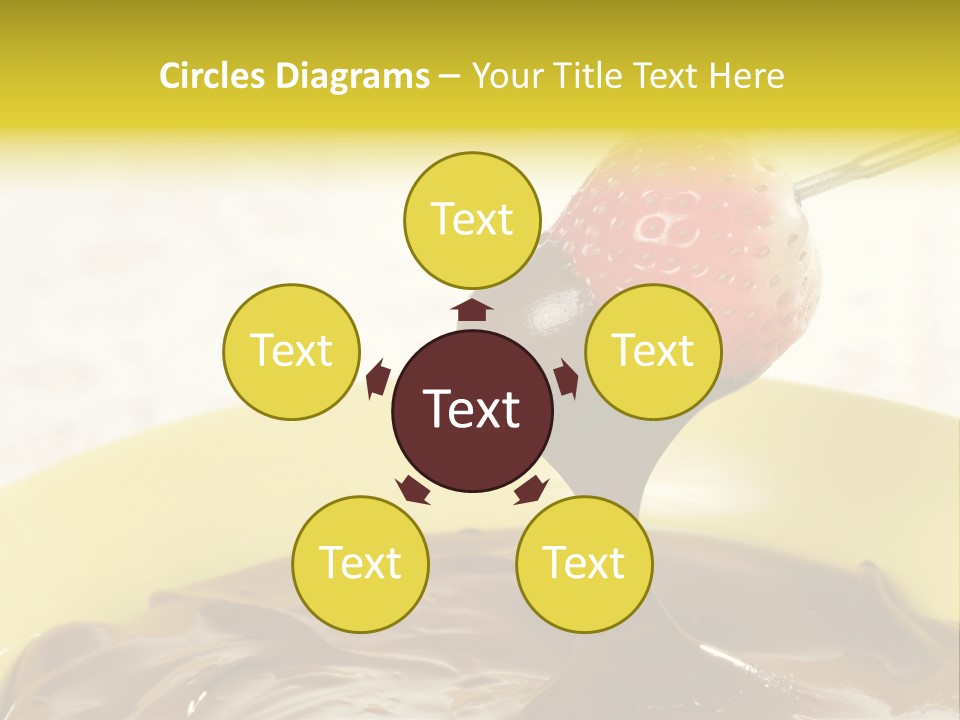 Coated Stick Snack PowerPoint Template