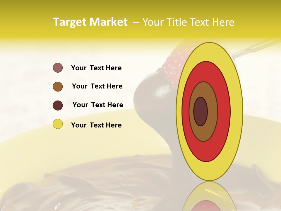 Coated Stick Snack PowerPoint Template