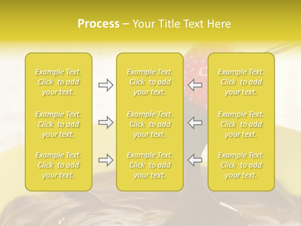 Coated Stick Snack PowerPoint Template