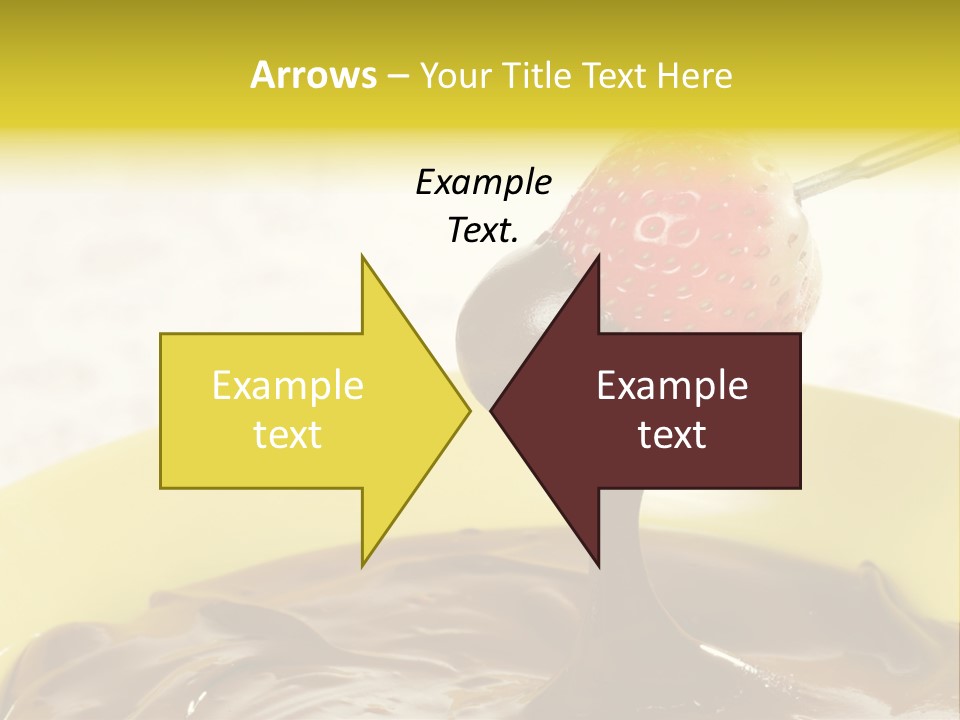 Coated Stick Snack PowerPoint Template