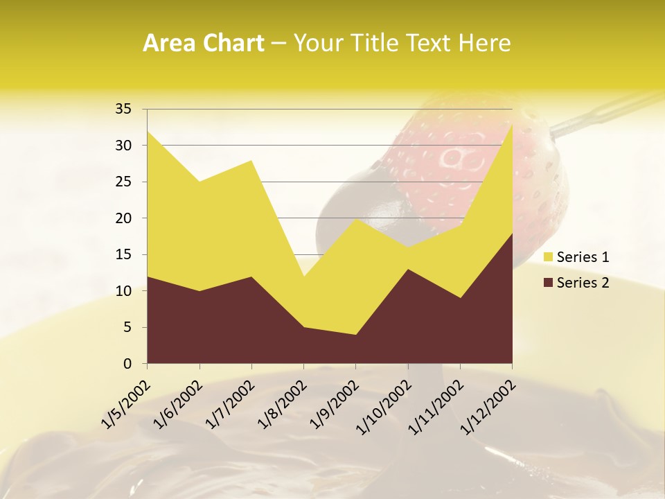 Coated Stick Snack PowerPoint Template