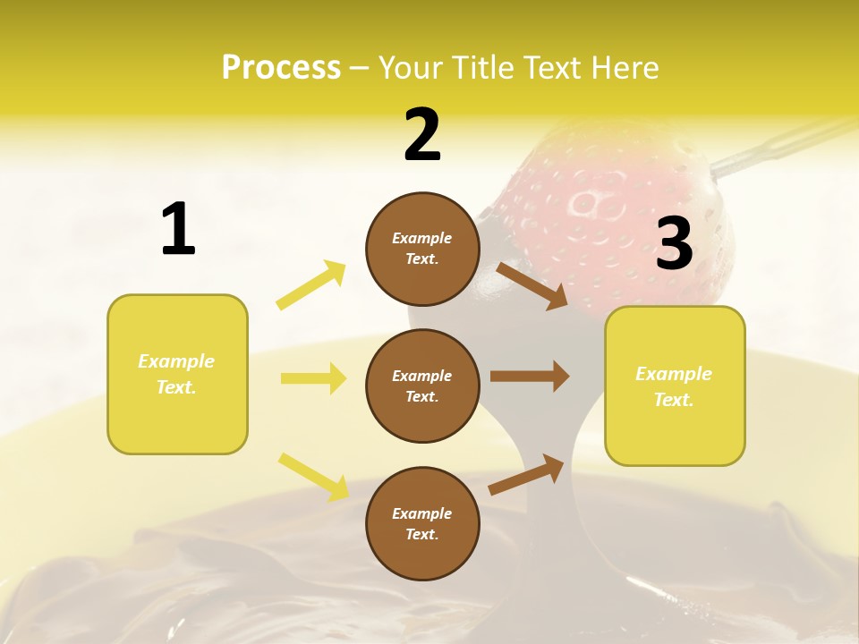 Coated Stick Snack PowerPoint Template