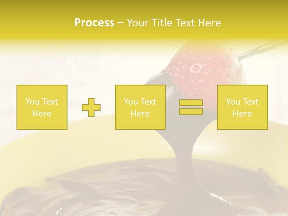 Coated Stick Snack PowerPoint Template