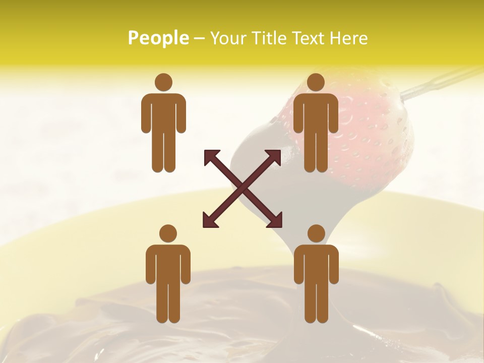 Coated Stick Snack PowerPoint Template