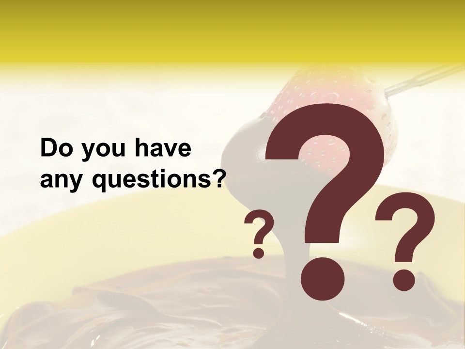 Coated Stick Snack PowerPoint Template