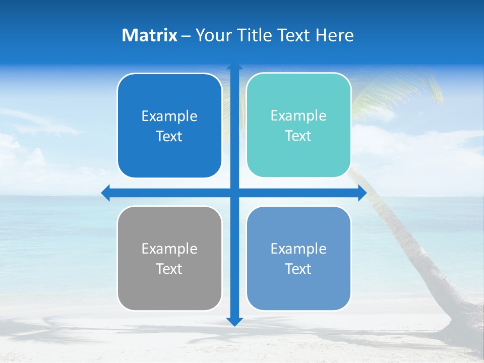 Sun Beach PowerPoint Template