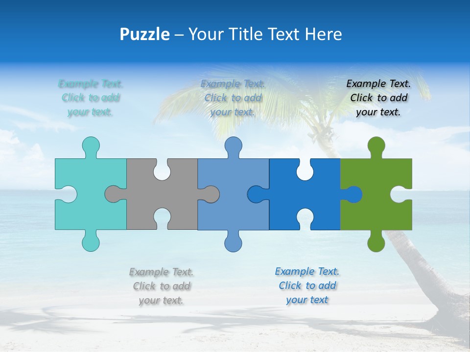 Sun Beach PowerPoint Template