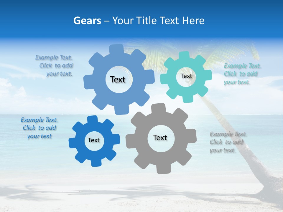 Sun Beach PowerPoint Template