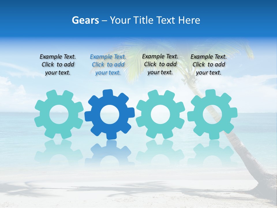 Sun Beach PowerPoint Template