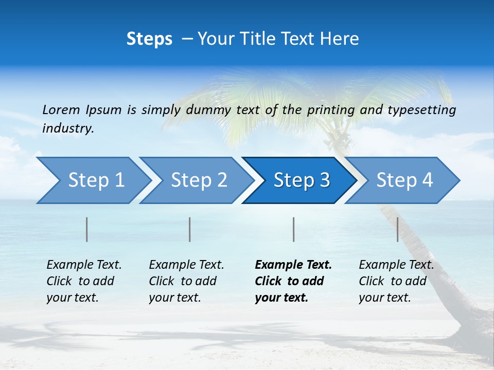 Sun Beach PowerPoint Template