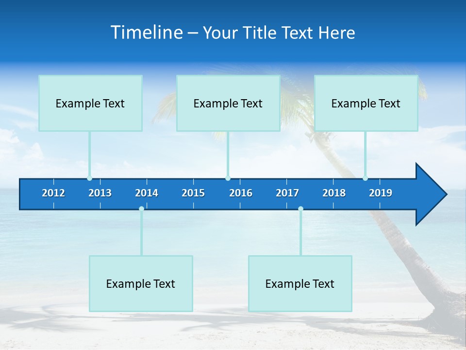 Sun Beach PowerPoint Template
