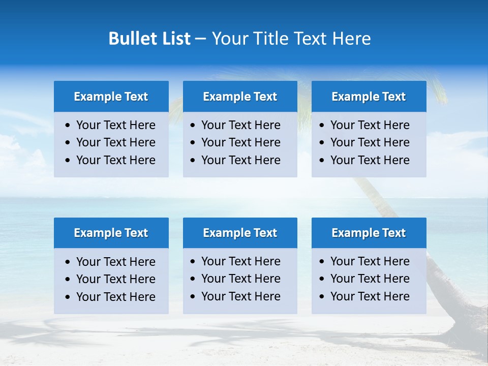 Sun Beach PowerPoint Template