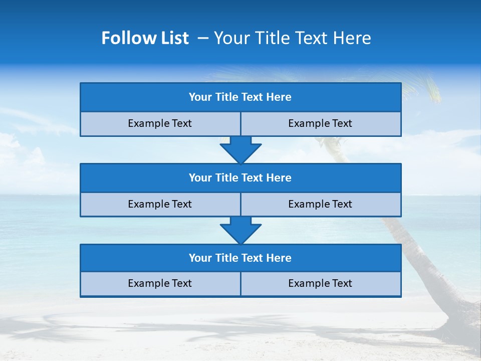 Sun Beach PowerPoint Template