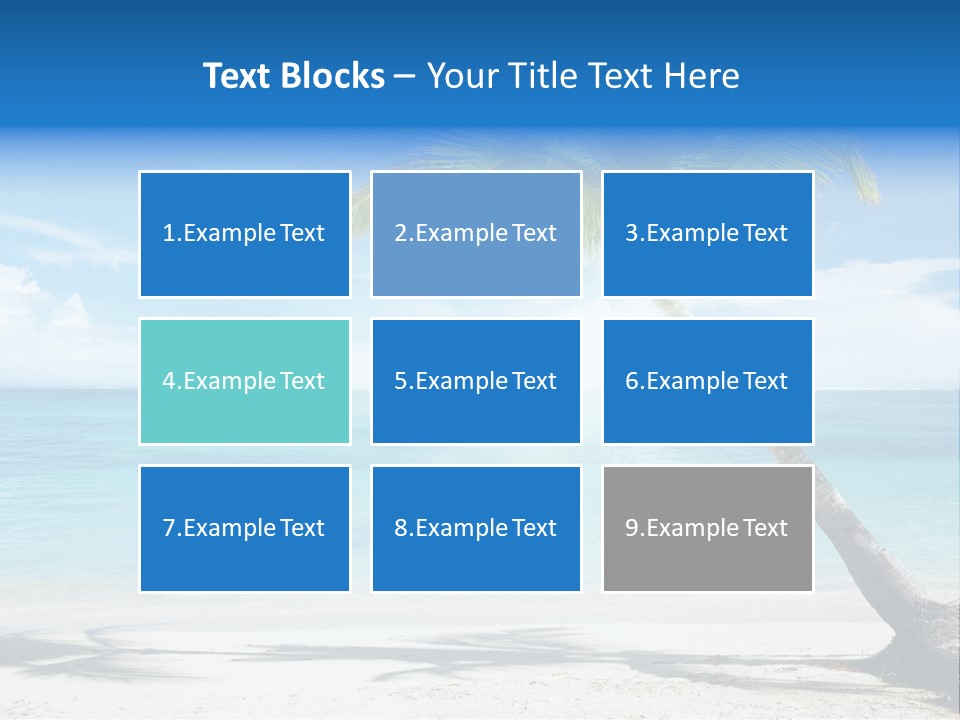 Sun Beach PowerPoint Template