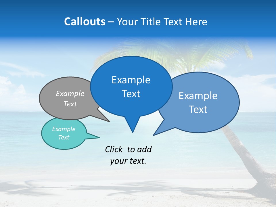 Sun Beach PowerPoint Template