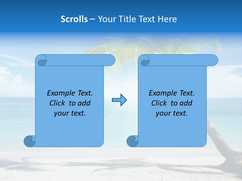 Sun Beach PowerPoint Template