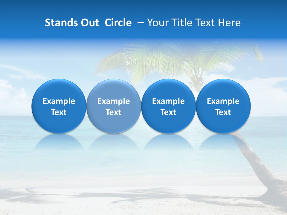 Sun Beach PowerPoint Template