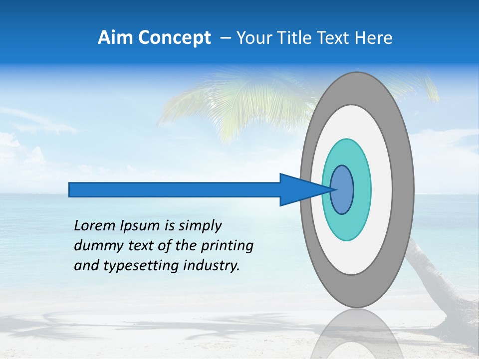 Sun Beach PowerPoint Template