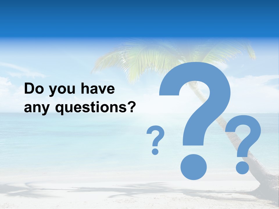 Sun Beach PowerPoint Template